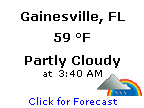Click for Gainesville, Florida Forecast